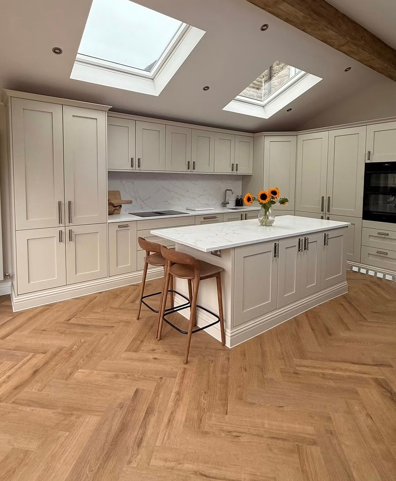 Completed residential refurbishment ready for the next tenancy